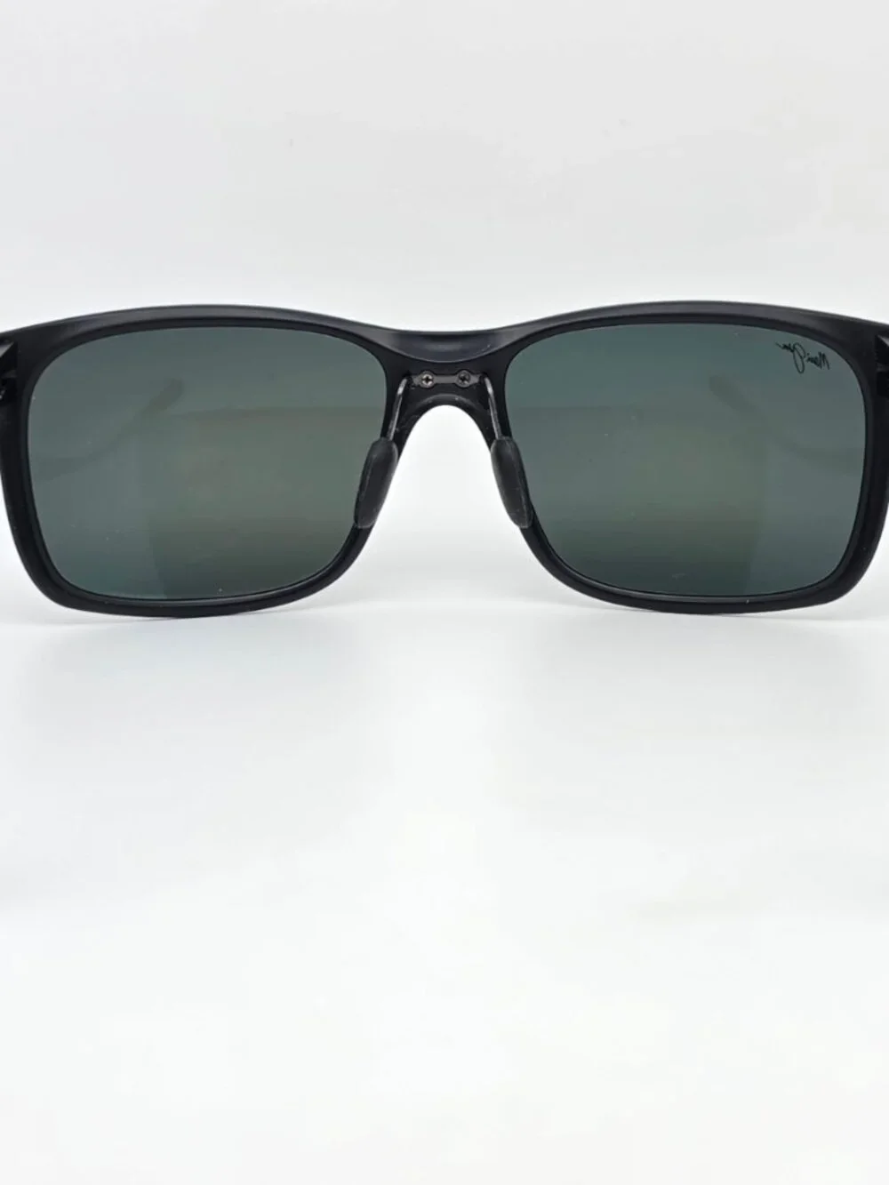 Maui Jim MJ432-2M Red Sands Matte Black Frame Polarized Neutral Grey Sunglasses